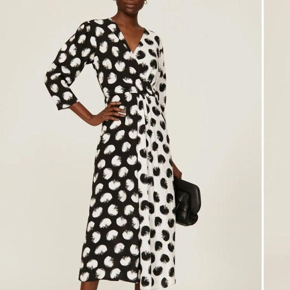BOSS Danotta Palm Wrap Dress